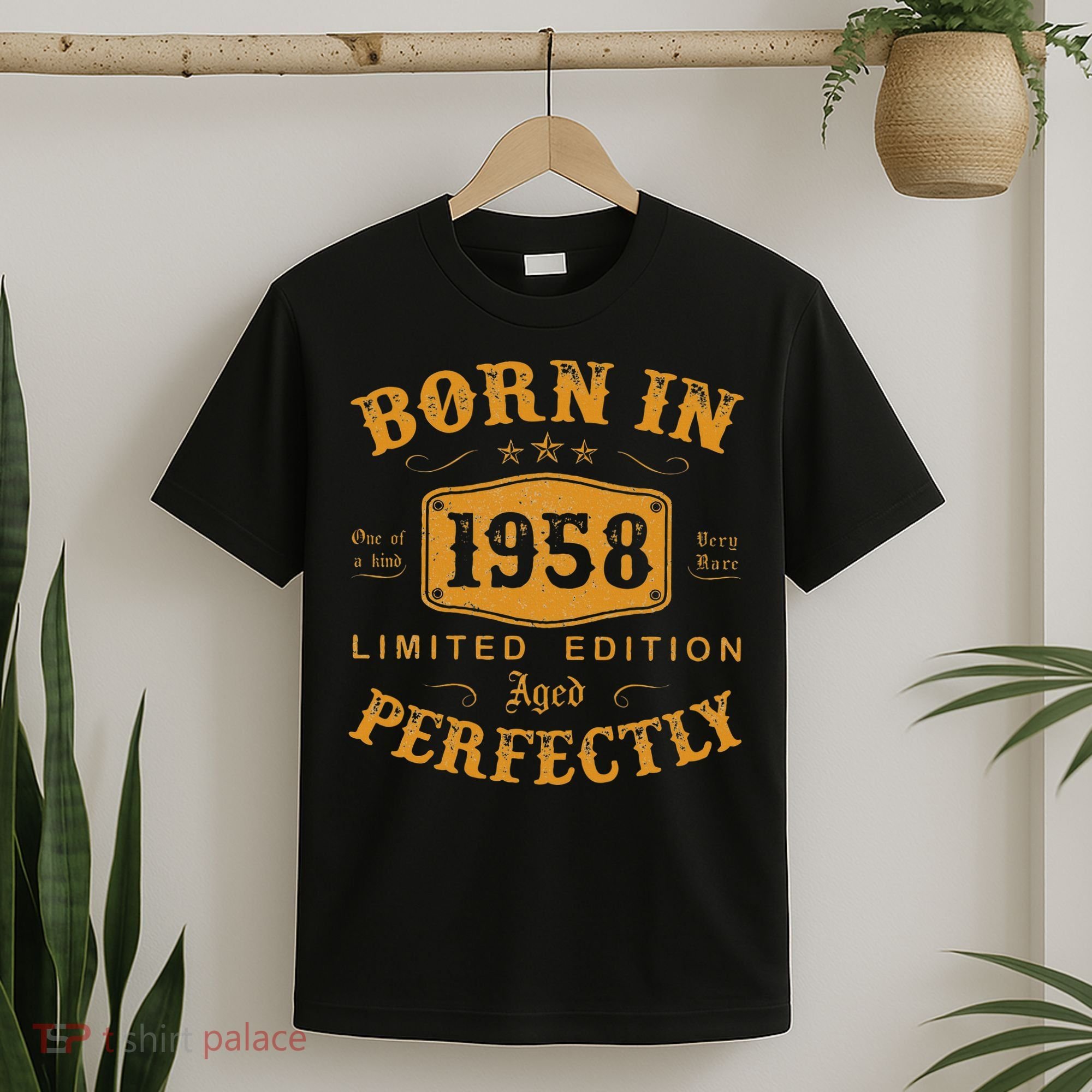 Vintage 1958 Birthday Celebration 65th Year Gift T-Shirt