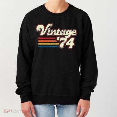 Vintage 1974 Birthday Women's Sweatshirt