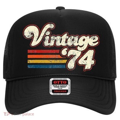 Vintage 1974 Birthday Hat