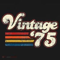 Vintage 1975 Birthday T-Shirt thumb 7