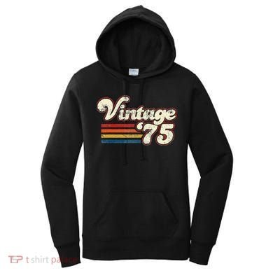 Vintage 1975 Birthday Women's Hoodie
