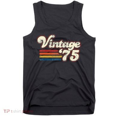 Vintage 1975 Birthday Tank Top