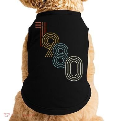 Vintage 1980 Birthday Doggie Tank