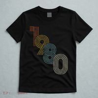 Vintage 1980 Birthday T-Shirt thumb 5