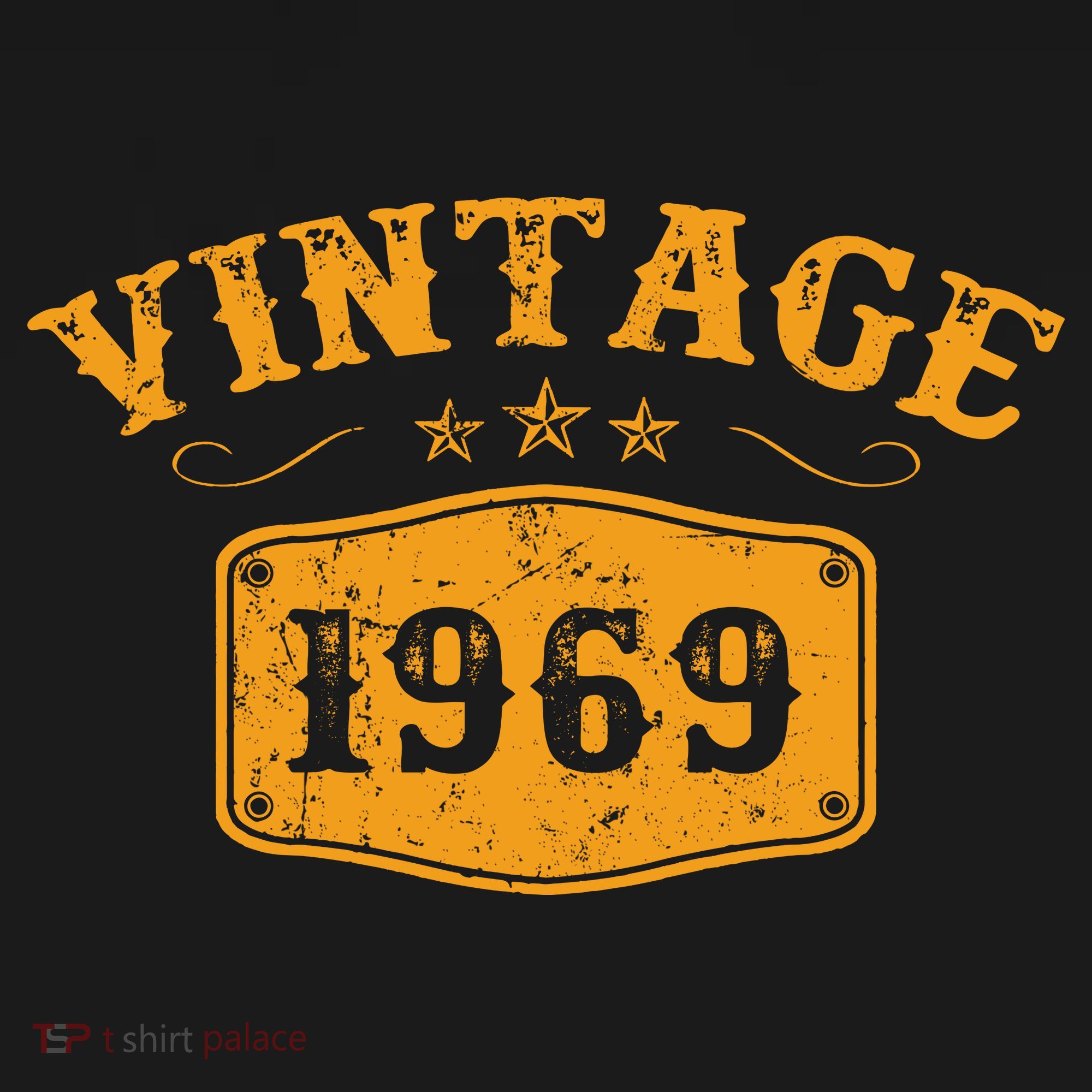 Vintage 1969 Birthday Gifts T-Shirt