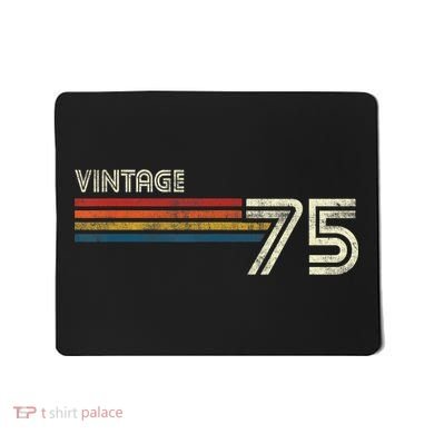 Vintage 1975 Chest Stripe 48 Birthday Mousepad