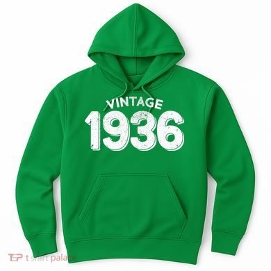 Vintage 1936 Celebrate 90th Birthday Hoodie