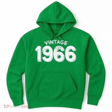 Vintage 1966 Celebrate 60th Birthday Hoodie
