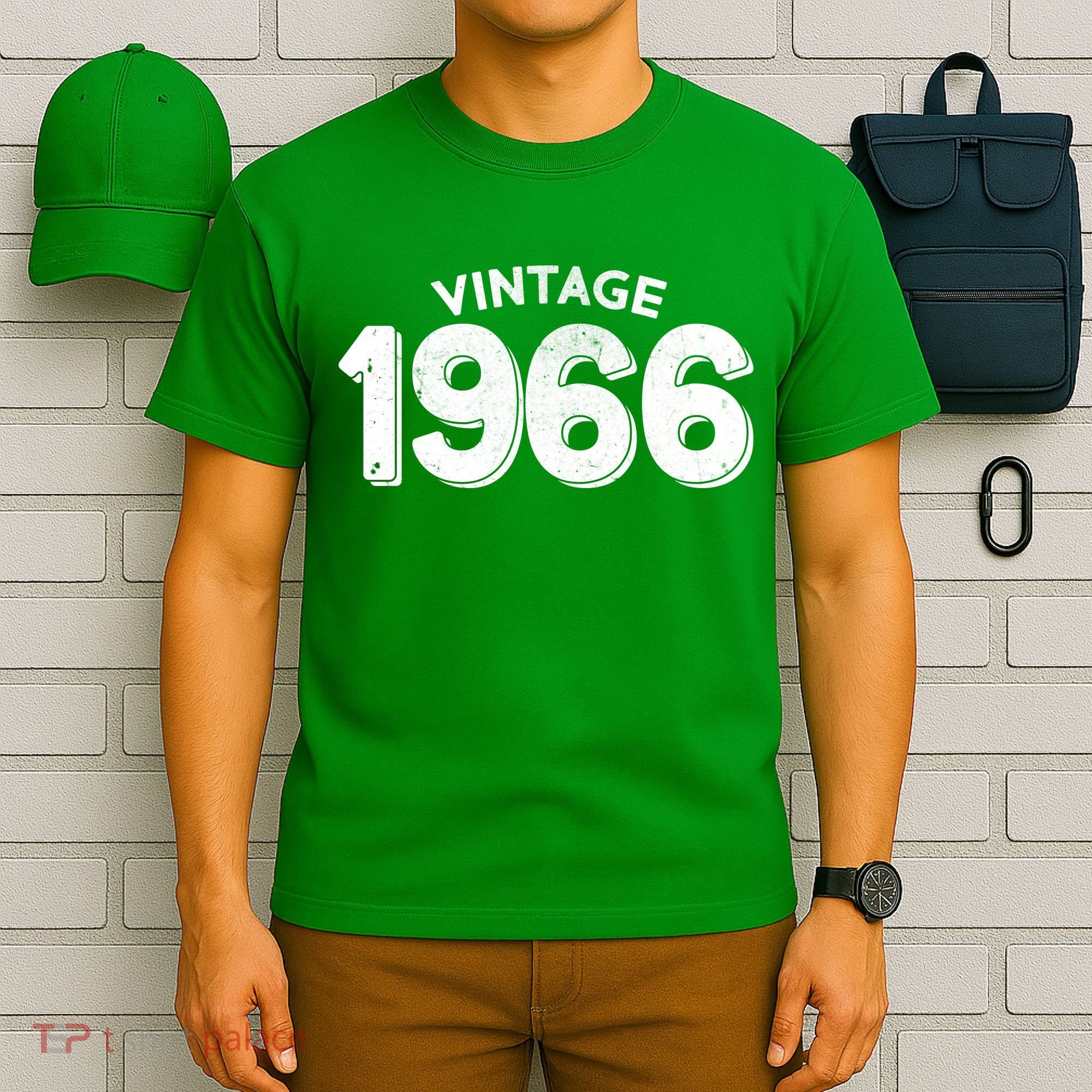 Vintage 1966 Celebrate 60th Birthday T-Shirt