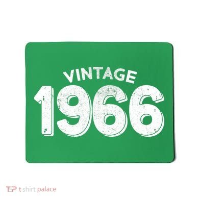 Vintage 1966 Celebrate 60th Birthday Mousepad