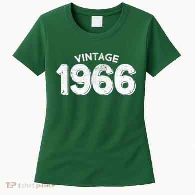 Vintage 1966 Celebrate 60th Birthday Women's T-Shirt