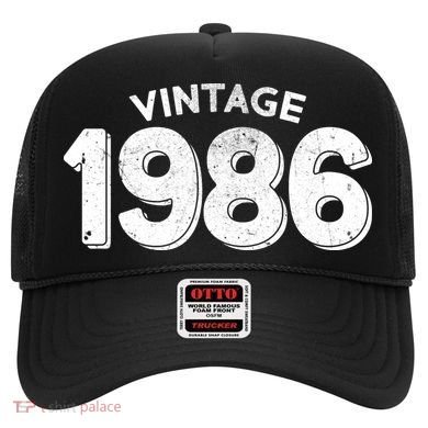 Vintage 1986 Celebrate 40th Birthday Hat