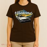 Vintage 1962 Coupe Cruisin Woodward 2025 T-Shirt thumb 4