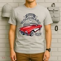 Vintage 1961 Convertible Cruisin Woodward 2025 T-Shirt thumb 6