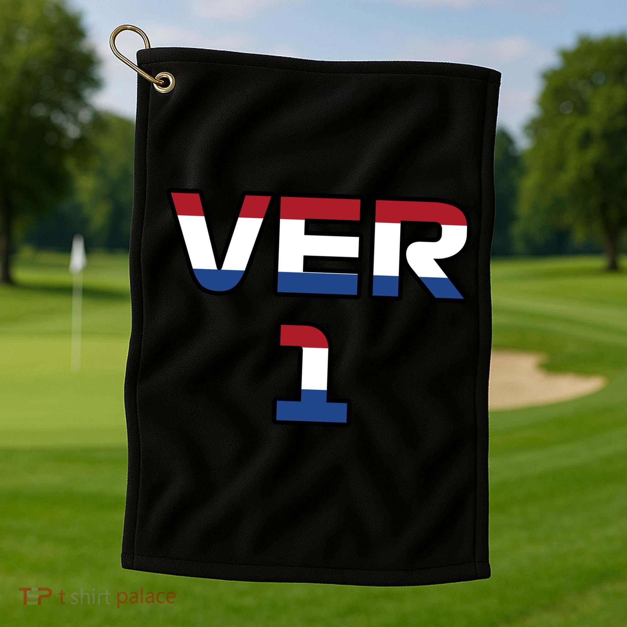 VER 1 Dutch Flag Golf Towel