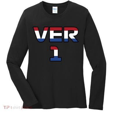 VER 1 Dutch Flag Women's Long Sleeve Shirt