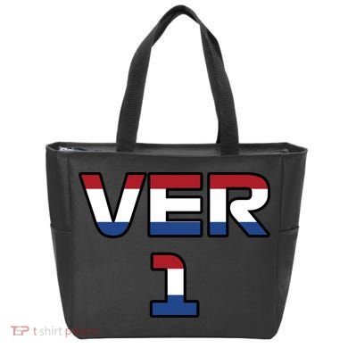 VER 1 Dutch Flag Tote Bag