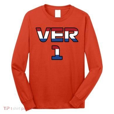 VER 1 Dutch Flag Long Sleeve Shirt