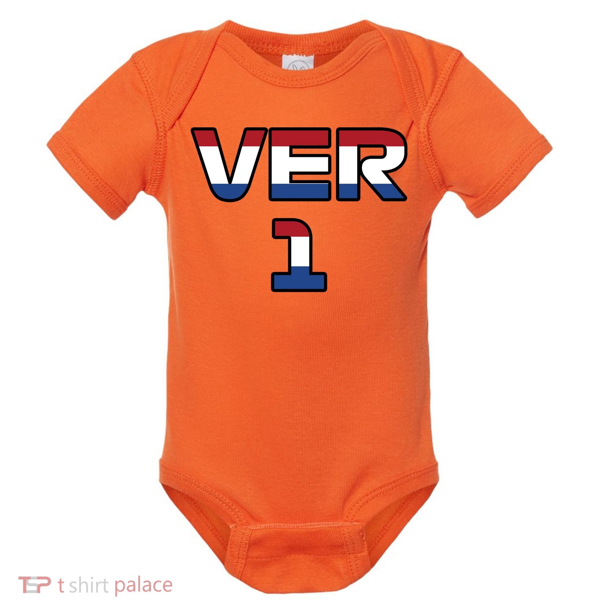 VER 1 Dutch Flag Baby Bodysuit