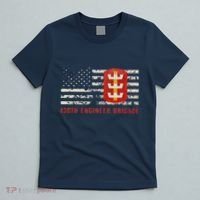 Vintage 130th Engineer Usa Brigade Usa Flag T-Shirt thumb 5