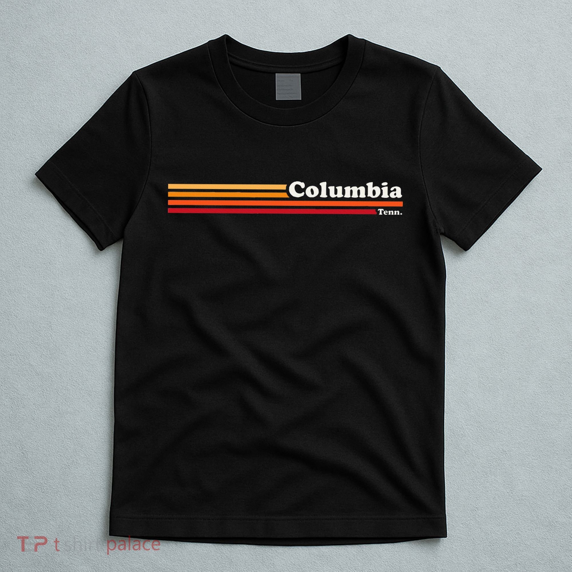 Vintage 1980s Graphic Style Columbia Tennessee T-Shirt