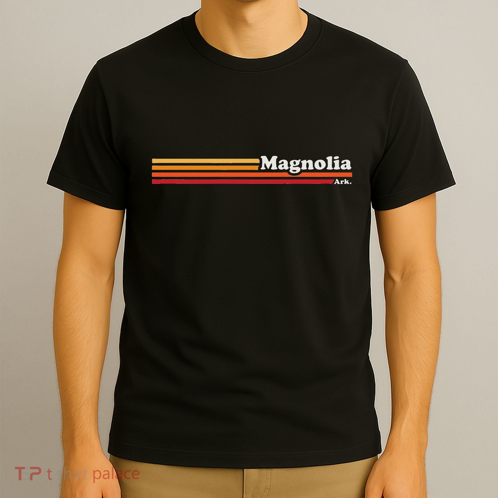 Vintage 1980s Graphic Style Magnolia Arkansas T-Shirt