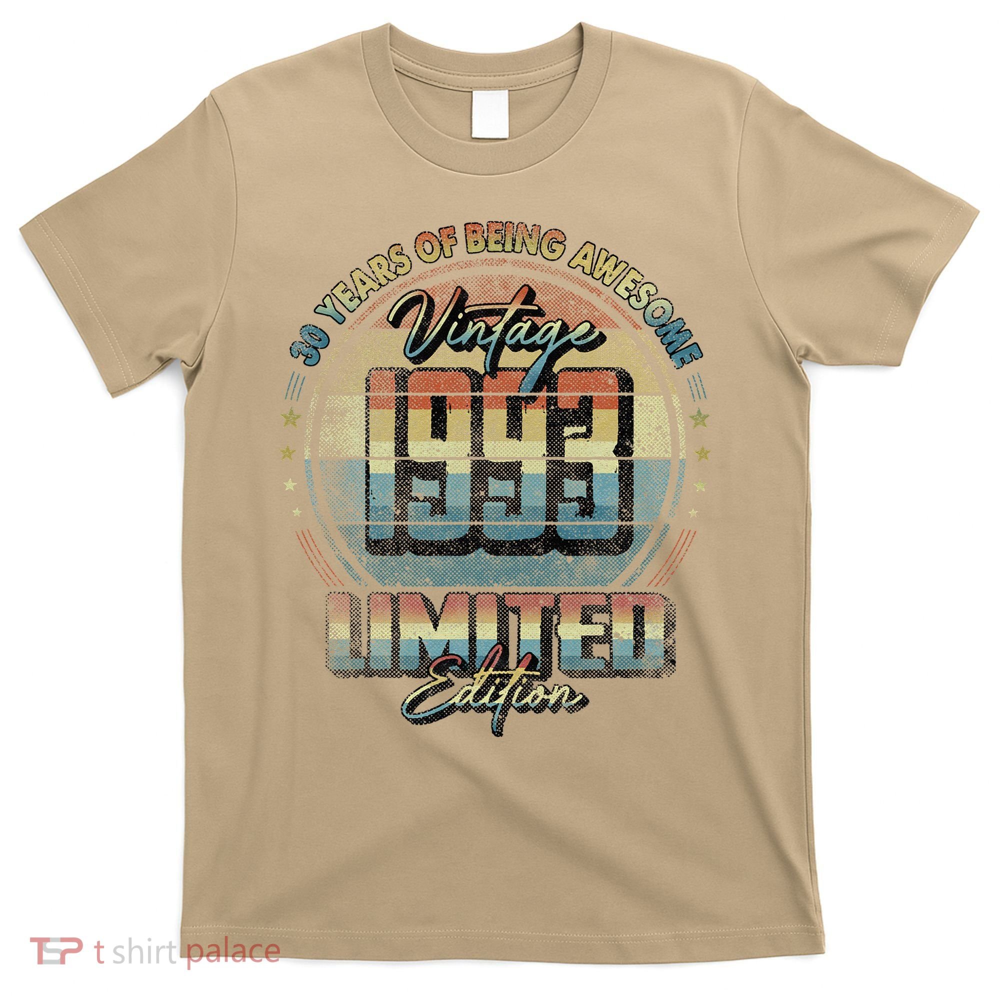 Vintage 1993 Limited Edition 30 Year Old 30th Birthday T-Shirt