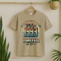 Vintage 1993 Limited Edition 30 Year Old 30th Birthday T-Shirt thumb 2