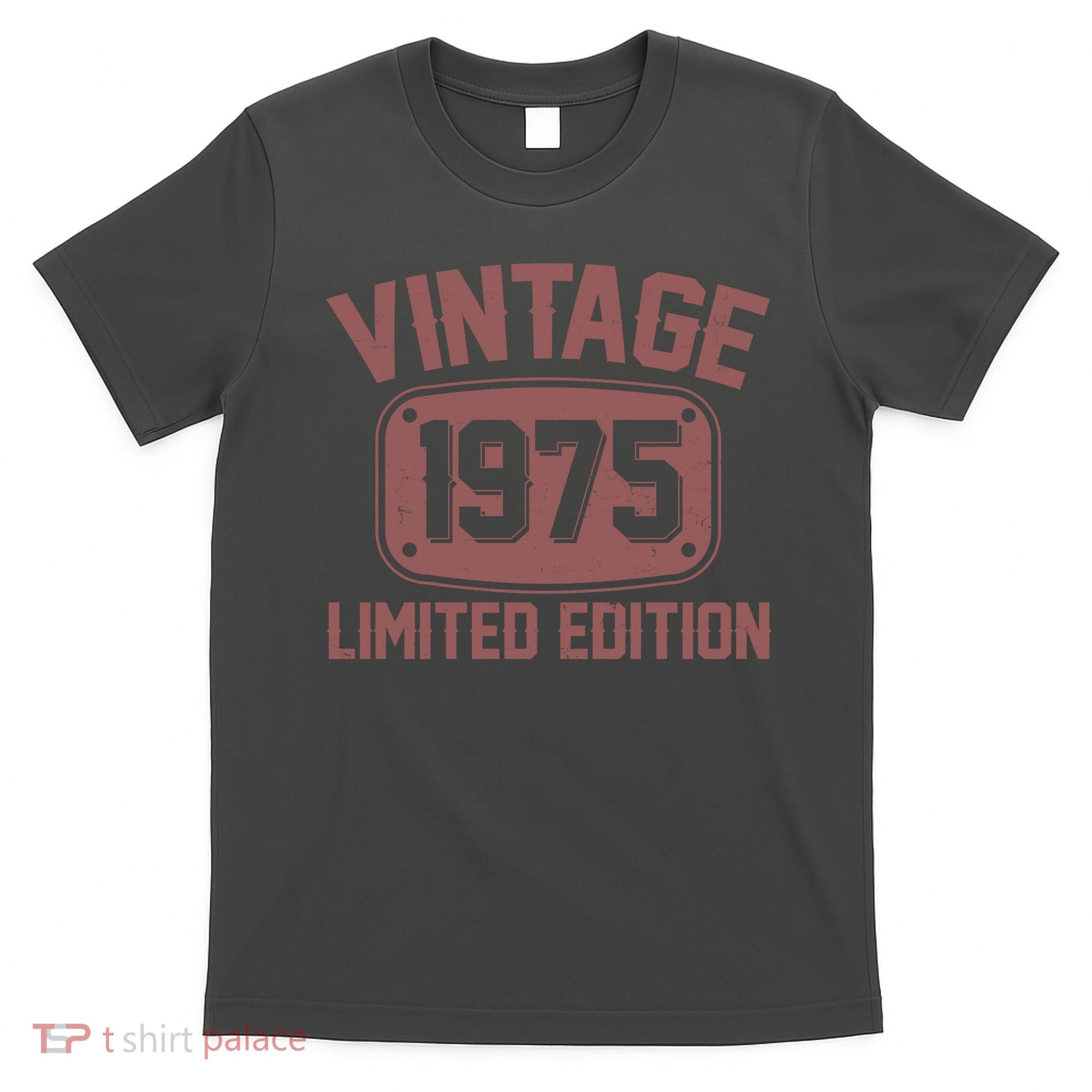 Vintage 1975 Limited Edition 50th Birthday T-Shirt