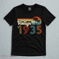 Vintage 1935 Made In 1935 87th Birthday Gift 87 Year Old T-Shirt thumb 5