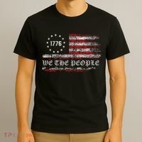 Vintage 1776 Patriotism T-Shirt thumb 3