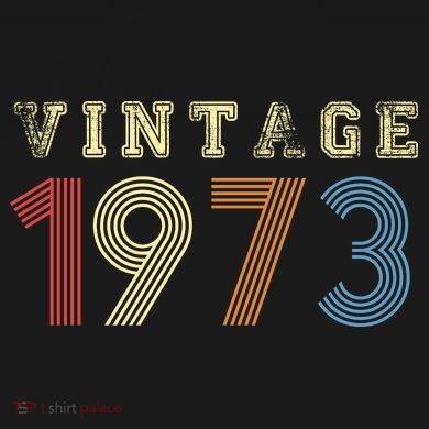 VINTAGE 1973| RETRO 1973 Button