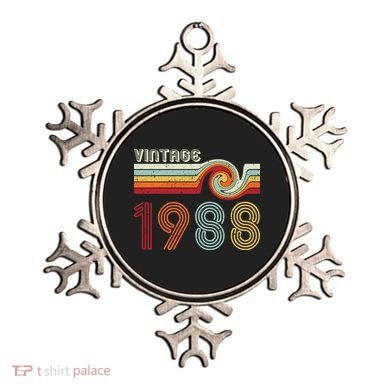 Vintage 1988 Retro Birthday Gift Ornament