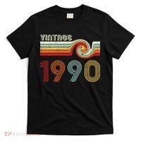 Vintage 1990 Retro Birthday Gift T-Shirt thumb 0