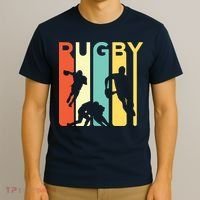 Vintage 1970s Style Rugby Rugby Sports Gift T-Shirt thumb 3