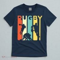 Vintage 1970s Style Rugby Rugby Sports Gift T-Shirt thumb 5