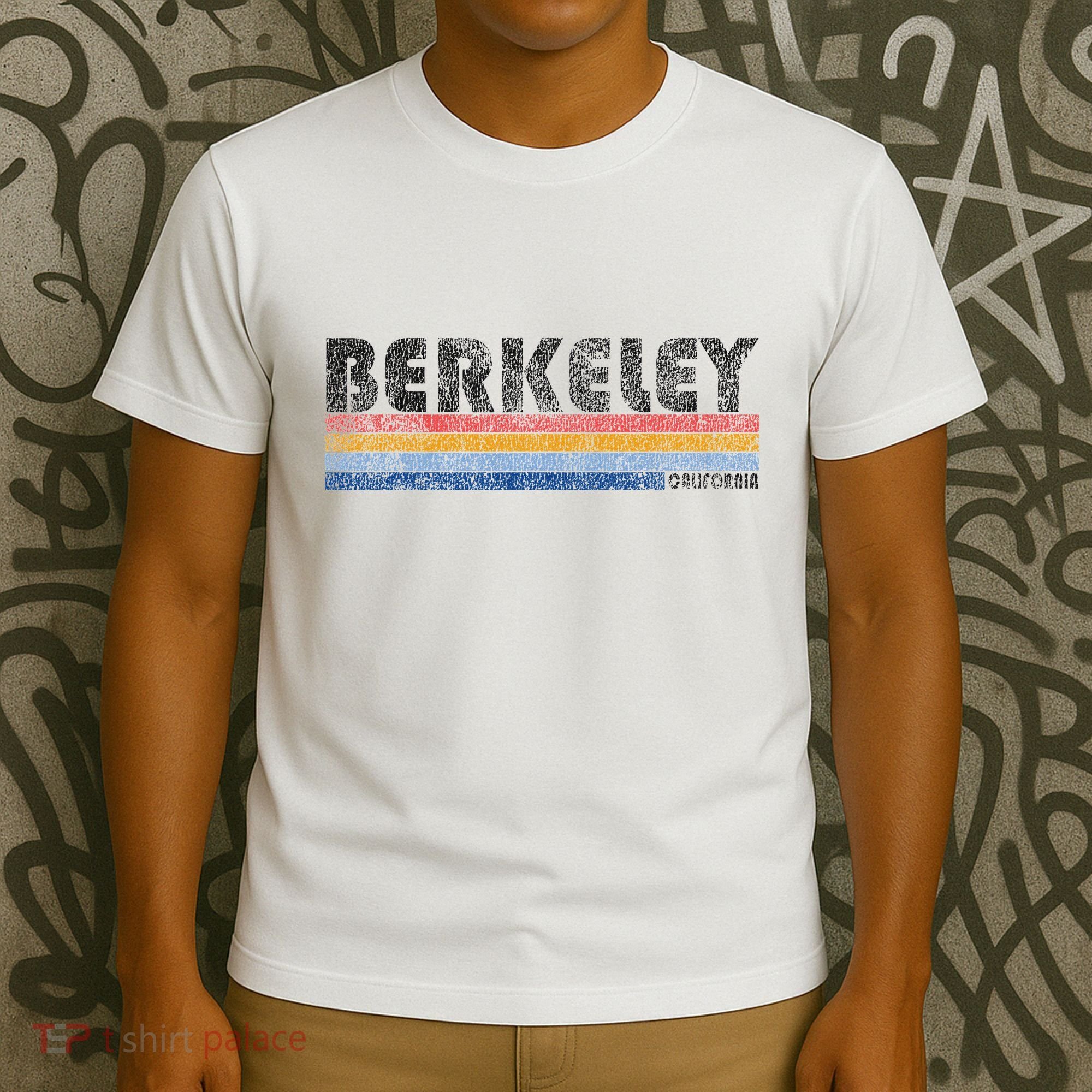 Vintage 1980s Style Berkeley California T-Shirt