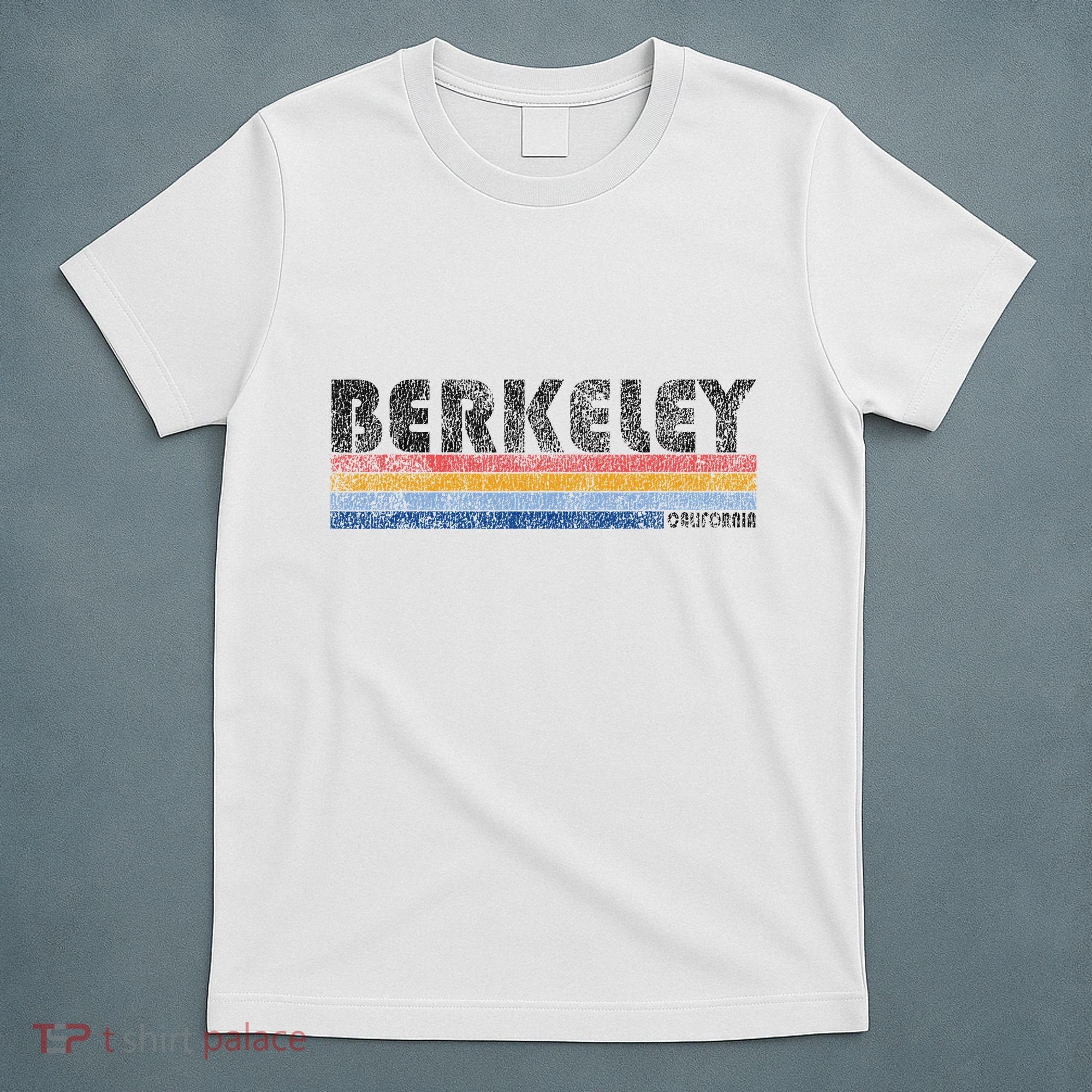 Vintage 1980s Style Berkeley California T-Shirt