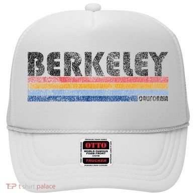Vintage 1980s Style Berkeley California Hat