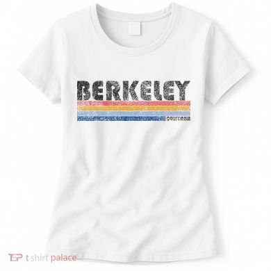 Vintage 1980s Style Berkeley California Women's T-Shirt