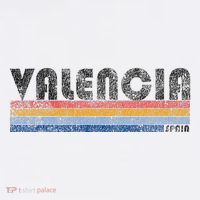 Vintage 1980s Style Valencia Spain T-Shirt thumb 7