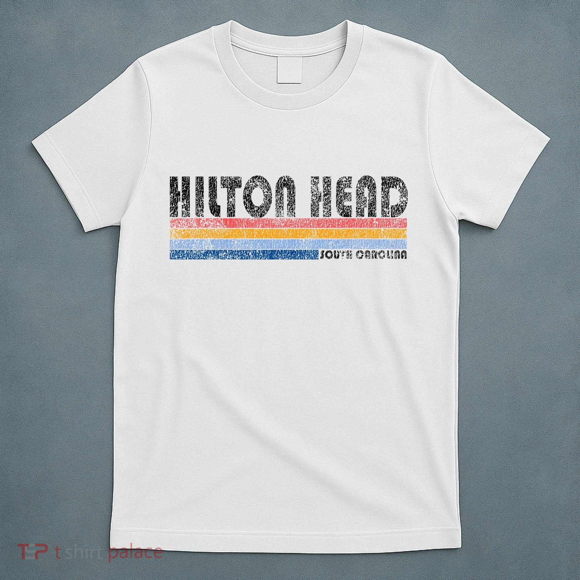 Vintage 1980s Style Hilton Head South Carolina T-Shirt