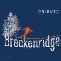 Vintage 1980s Style Breckenridge CO Skiing T-Shirt thumb 7