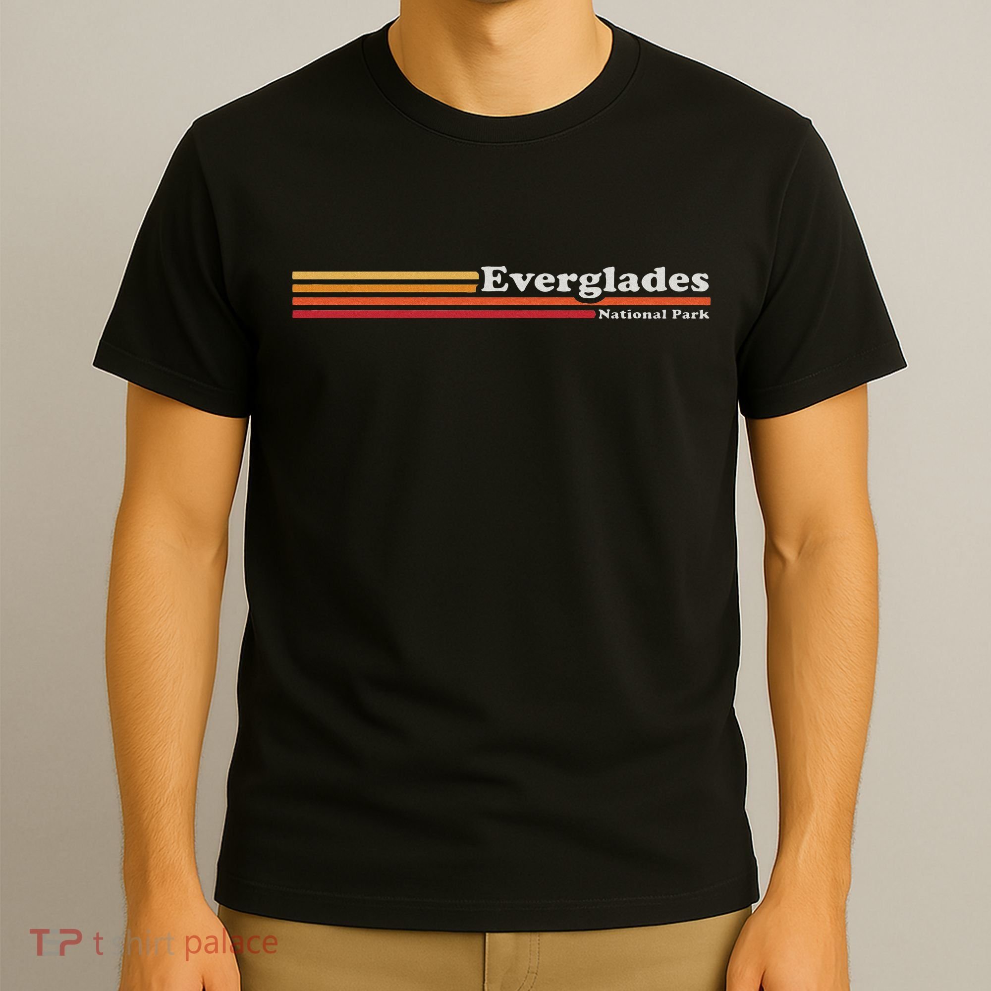 Vintage 1980s Style Everglades National Park T-Shirt