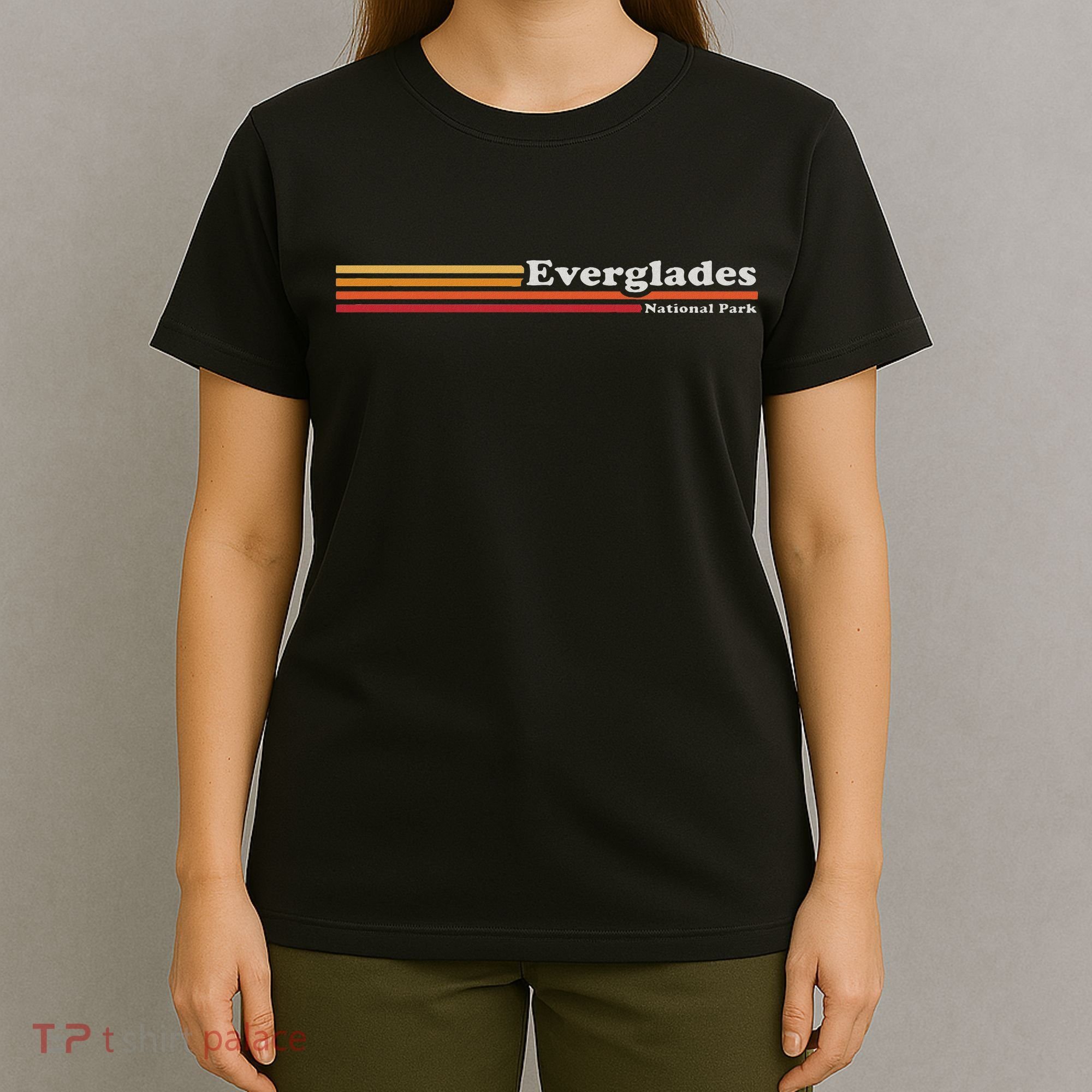 Vintage 1980s Style Everglades National Park T-Shirt