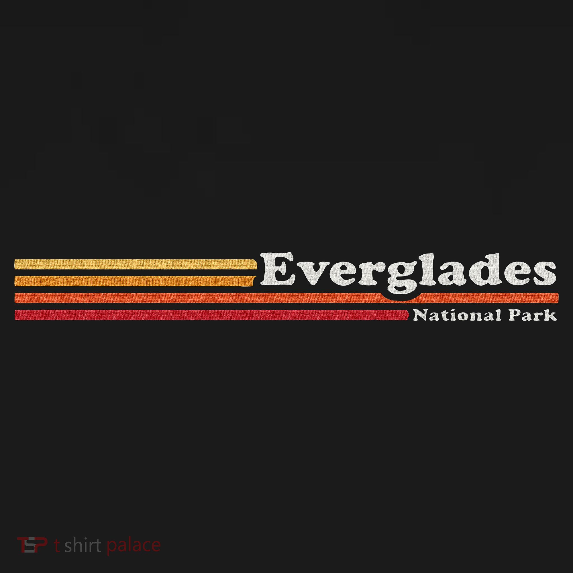 Vintage 1980s Style Everglades National Park T-Shirt