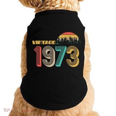 Vintage 1973 Sun Wilderness 50th Birthday Doggie Tank