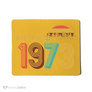 Vintage 1973 Sun Wilderness 50th Birthday Mousepad