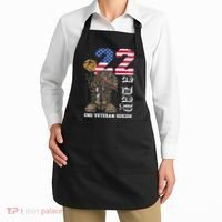 Veteran 22 A Day Take Their Lives End Veteran Suicide Apron thumb 2
