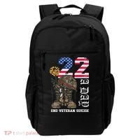 Veteran 22 A Day Take Their Lives End Veteran Suicide Backpack thumb 0